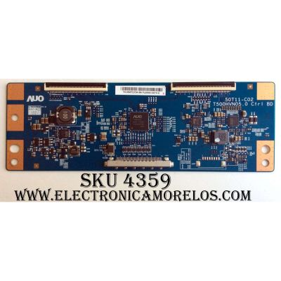 T-CON / SAMSUNG 55.50T12.C09 / T500HVN05.0 / BN96-22423B / 50T11-C02 / 5550T12C09 / PARTES SUSTITUTAS 55.39T05.C02 / 55.50T12.C03 / 55.39T05.C06 / PANEL`S DF500BGA-B1 / T500HVF02.2 / MODELOS UN50EH5300FXZA / UN50EH5000FXZA PJ03 / UN50EH5300FXZA BJ04